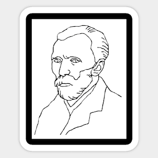 Vincent Van Gogh Sticker